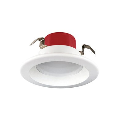 Lighting Spot 26 4 in. 11W 5000K Round Smooth White LED Recessed Downlight LSL-400EN-5K