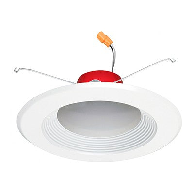 Lighting Spot 26 5 in. 13W 2700K Round Baffle White LED Recessed Downlight LSL-563EN-27K
