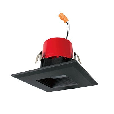 Lighting Spot 26 3 in. Square Baffle LED Recessed Downlight LSRD-3SQB5CCT-WH