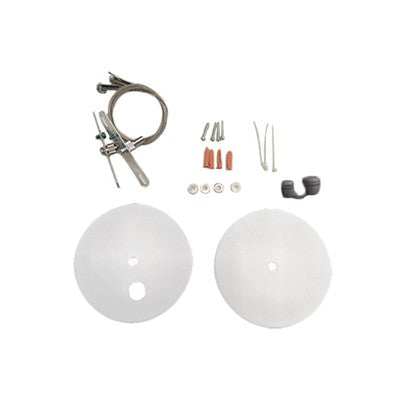 Lighting Spot 26 4 ft. White Canopy Kit LSS-C-4WH