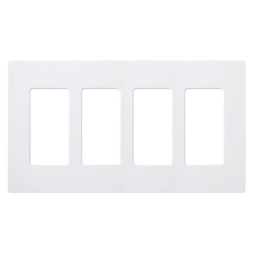 Lutron CW-4-WH-12 Wall Plate