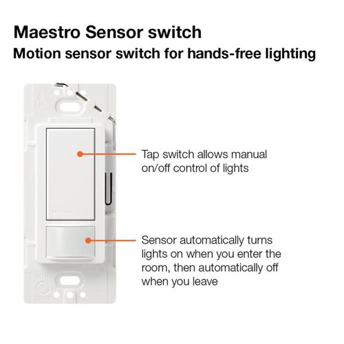 Lutron MS-OPS2-HT Occupancy Sensor