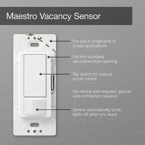Lutron MS-VPS5M-WH Occupancy Sensor