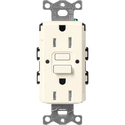 Lutron SCR-15-GFST-BI GFCI Receptacle