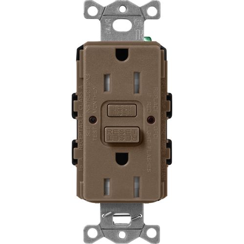 Lutron SCR-15-GFST-EP GFCI Receptacle