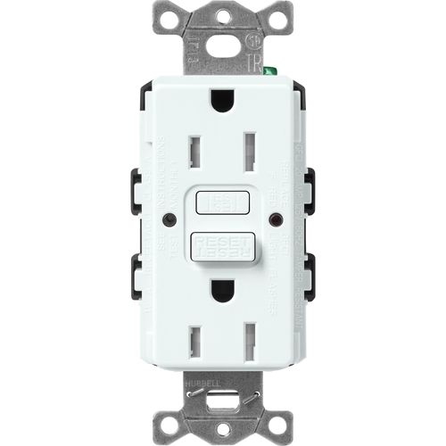 Lutron SCR-15-GFST-GL GFCI Receptacle
