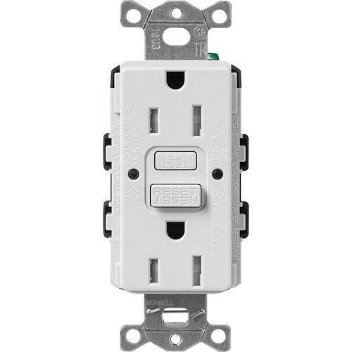 Lutron SCR-15-GFST-MI GFCI Receptacle