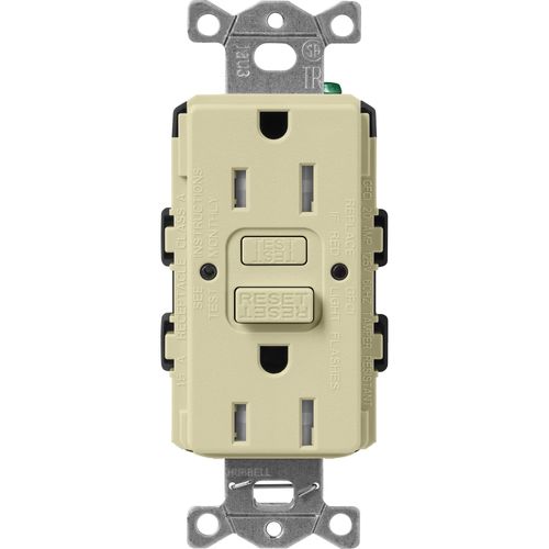 Lutron SCR-15-GFST-SA GFCI Receptacle
