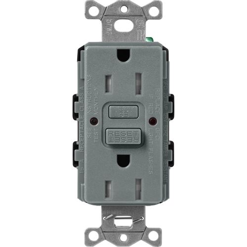 Lutron SCR-15-GFST-SL GFCI Receptacle