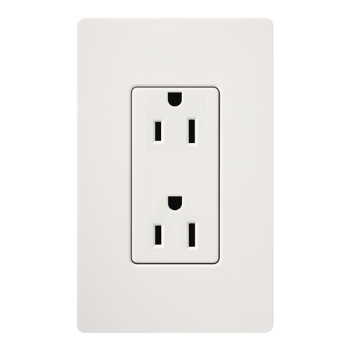 Lutron SCR-15-SW Receptacle