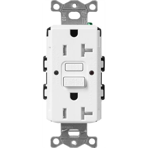Lutron SCR-20-GFST-SW GFCI Receptacle