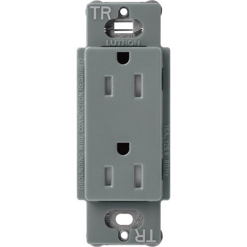 Lutron SCRS-15-TR-SL Receptacle