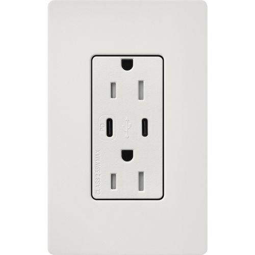 Lutron SCR-15-CCTR-LG USB Receptacle