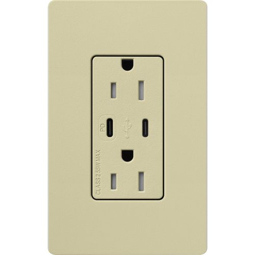 Lutron SCR-15-CCTR-SA USB Receptacle