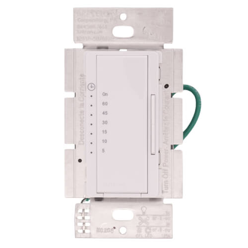 Lutron MA-T51MNH-WH Timer Switch