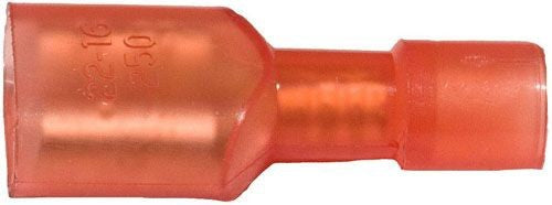 Morris 01411 Nylon Insulated Female Disconnect 22-16 AWG .250 X .032 In Tab