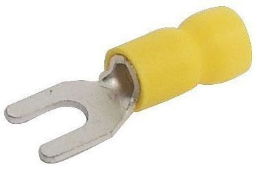 Morris 10164 Vinyl Insulated Spade Terminal 12-10 AWG #10 Stud