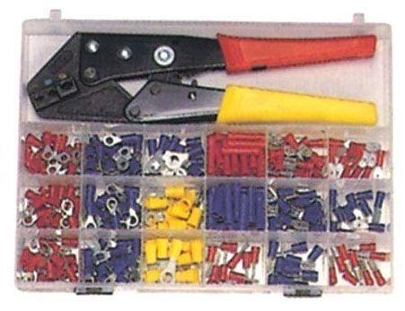 Morris 10817 Terminal Kit With Crimper 200 Pieces