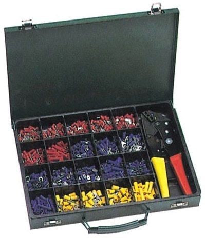Morris 10818 Terminal Kit With Crimper 500 Pieces