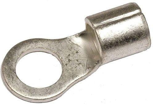Morris 11116 Non-insulated Ring Terminal 4 AWG 1/2 In Stud