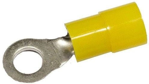 Morris 11366 Nylon Ring Terminal 12-10 AWG 3/8 In Stud