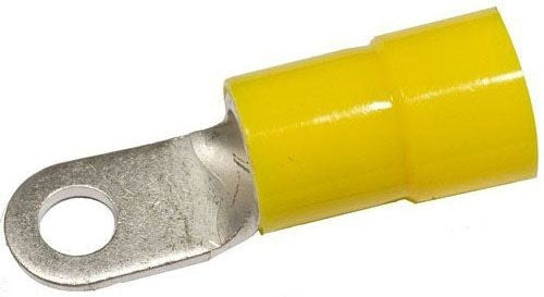 Morris 11412 Nylon Ring Terminal 4 AWG 3/8 In Stud