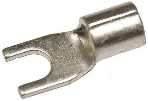 Morris 11546 Non-insulated Spade Terminal 6 AWG 1/4 In Stud