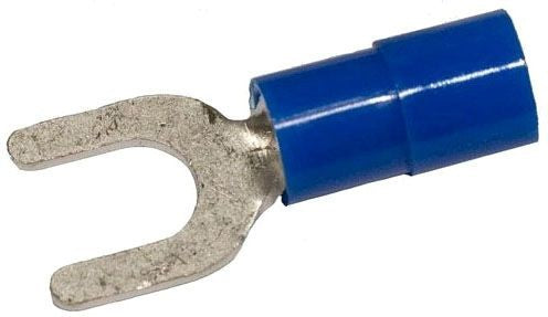 Morris 11630 Nylon Spade Terminal 16-14 AWG 1/4 In Stud