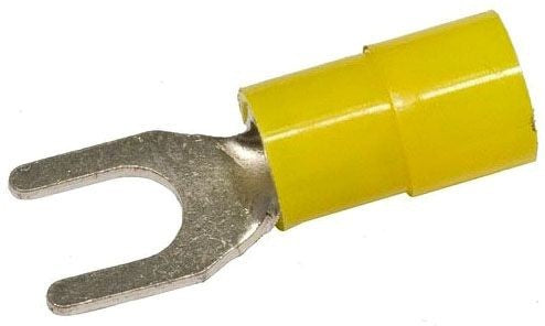 Morris 11634 Nylon Spade Terminal 12-10 AWG #8 Stud