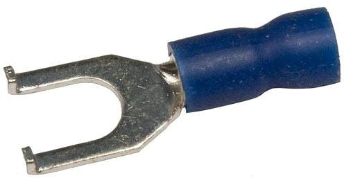 Morris 11770 Nylon Flange Spade Terminal 16-14 AWG #6 Stud