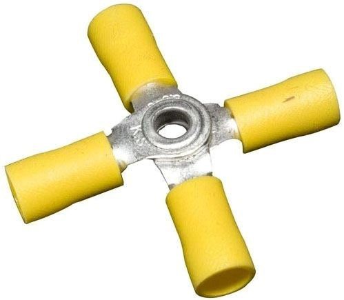 Morris 12182 Vinyl 4-Way Connector 12-10 AWG