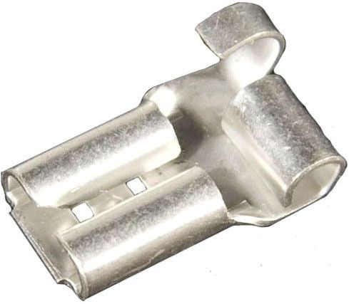 Morris 12418 Non-insulated Electrical Connector 22-16 AWG .032 X .250 In Tab