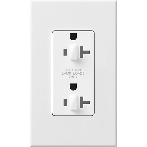 Lutron NTR-20-DDTR-WH Wall Plate