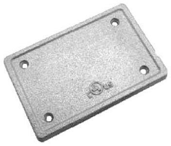 Orbit 1-Gang Malleable Iron FS/FD Blank Cover 1MFCB