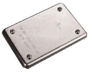 Orbit 1-Gang Steel FS/FD Blank Cover 1SFCB