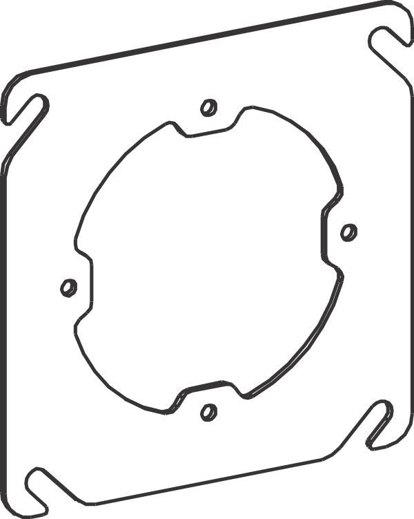 Orbit 4S Flat Dual-Direction Steel Plaster Ring 43000X