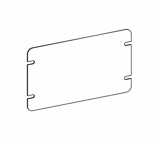 Orbit 3-Gang Blank Cover Switch Box Cover 4M3-B