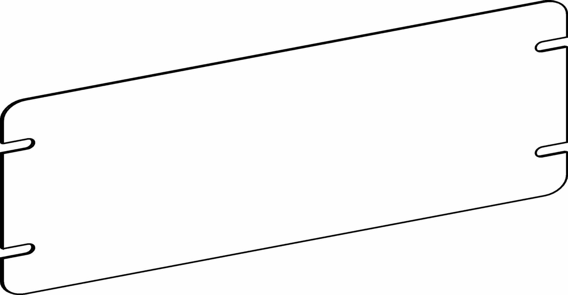 Orbit 7-Gang Blank Cover Switch Box Cover 4M7-B