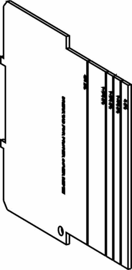 Orbit 4S Low-Voltage Box Partition 1-1/4 in to 2 in 4SDP-200
