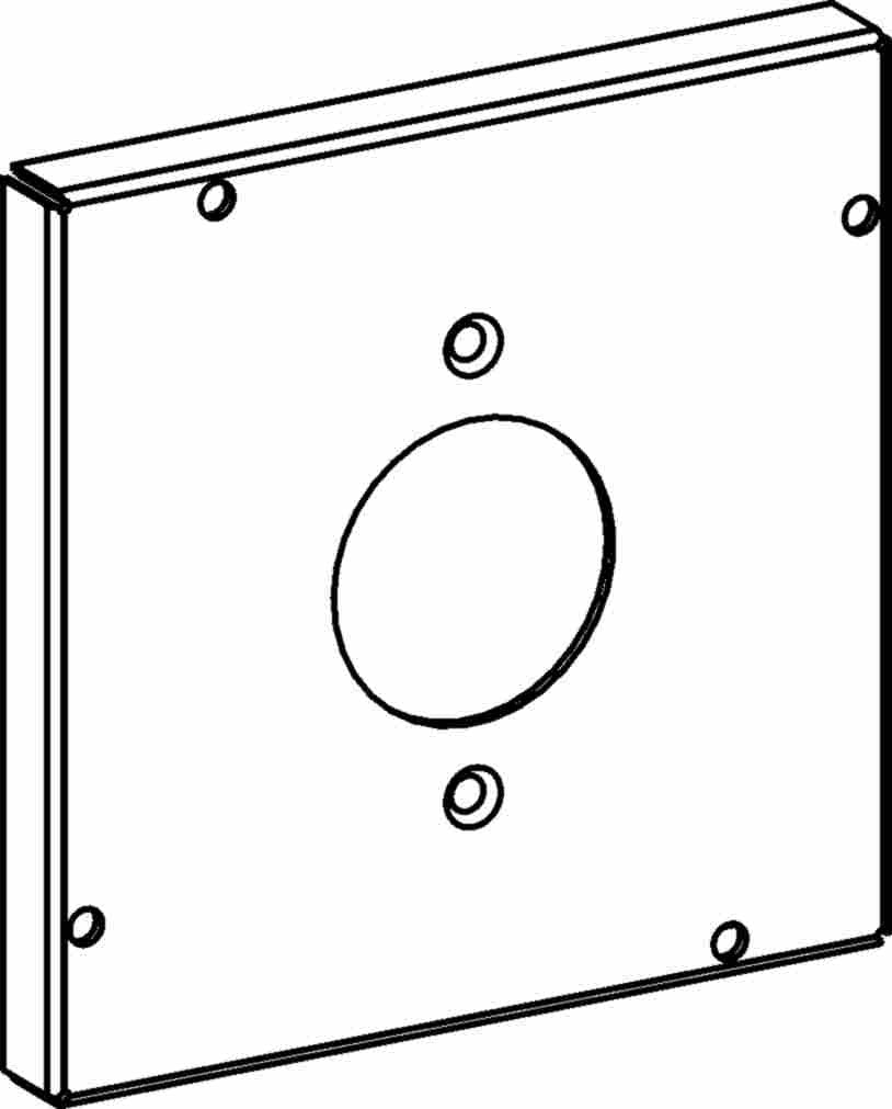 Orbit 5S Industrial Cover Power Outlet 1.6 in 5505