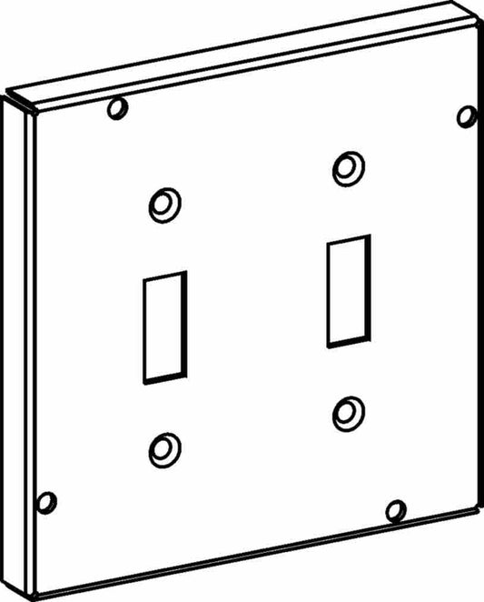 Orbit 5S Industrial Cover Two Toggle Switchs 5511