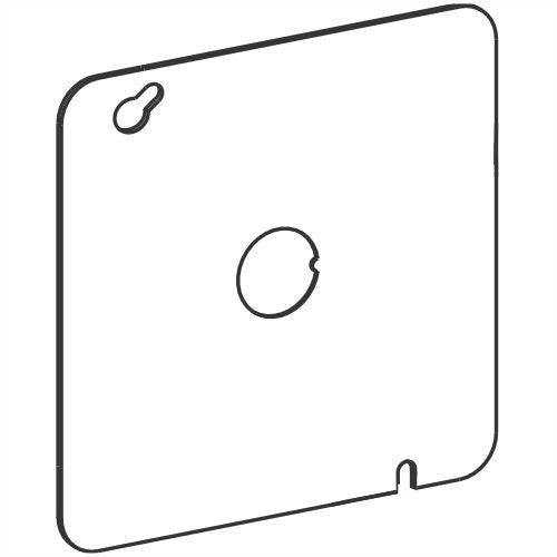 Orbit 5S Steel Cover 1/2 in Knockout 5Bck