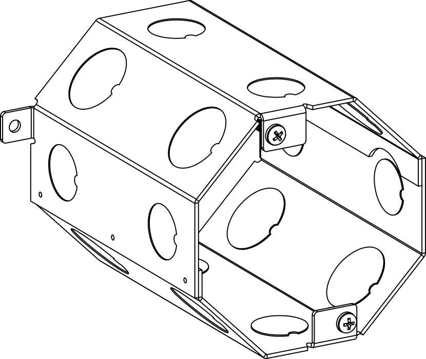 Orbit 5 in Deep 5 in Deep Concrete Box 5Cb