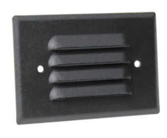 Orbit Step Light Face Plate Black 7112CBK