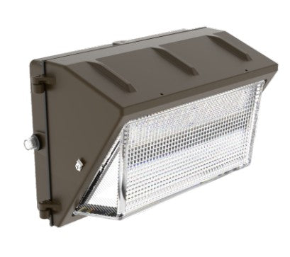 Orbit LED Adjustable Wattage/CCT Wall Pack with Photocell 20W-80W 120-277V Bronze AWCLWP480WP