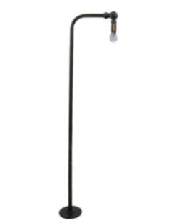 Orbit 90 Deg Brass/Stainless Steel Path Light Stem with 18W Lamp, Spike, Connector Arb B28SARB