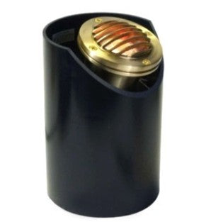 Orbit Brass/Stainless Steel MR16 Well Light with Louver B5012AP
