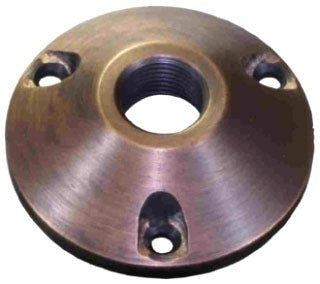 Orbit Solid Brass/Stainless Steel Base Antique Brass BASESBAB