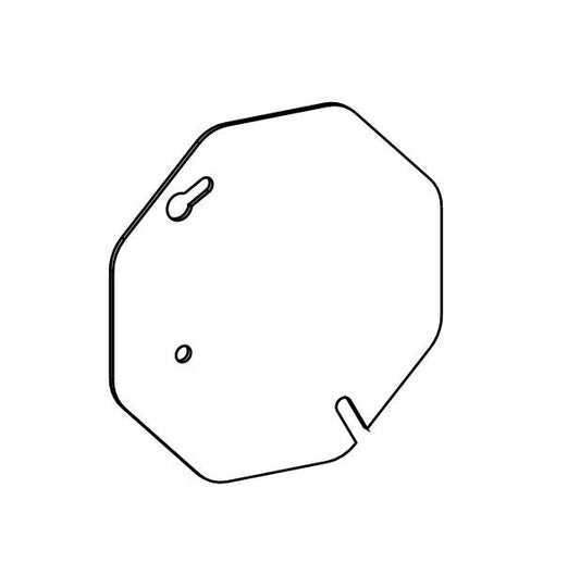 Orbit 4 in Octagon Concrete Box Cover Blank Cover CBB