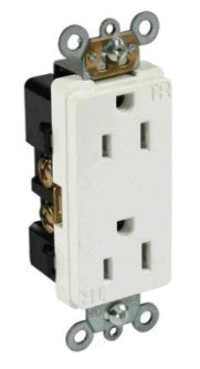 Orbit 15A 125V Ivory Decorative Duplex Receptacle CDR15TRSI